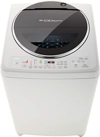 Toshiba 12 KG 700 RPM Top Load Washing Machine with 7 Step Wash, Mega S-DD Inverter, AW-DC1300WBA(W) White