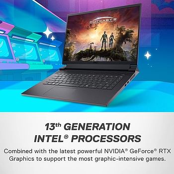 Dell G16 G7630-9343GRY Gaming Core™ i9-13900HX 13th Generation -  1TB SSD - 16GB RAM -  16 Inch Display - (2560x1600) 165Hz NVIDIA® RTX 4070 8192MB - Backlit Keyboard - Metallic Nightshade - Win 11