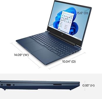 HP Victus 15-FA1093 Gaming Core™ i5-13420H 13th Generation - 512GB SSD - 8GB RAM -  15.6 Inch Display - (1920x1080) 144Hz NVIDIA® RTX 3050 6144MB -  Backlit Keyboard - Win 11  - Performance Blue