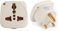 Terminator Multi Travel Adapter Type D 110-250V 5A [ NOT for South Africa ] Power Plug with Safety Shutter and LED Indicator TL-20