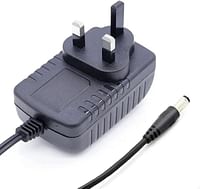 Melfi™ 6V 2A AC/DC Adapter 110-220V UK Plug Switching Power Supply Adapter Charger for LED Strip Lights/CCTV Camera etc