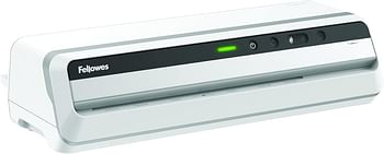 Fellowes LX Jupiter A3 Office Home Laminator Machine with 1-min Quick Warm-up – 250 Micron – Starter Pack of 10 Included - White, Grey