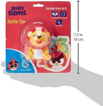 Angry Birds Rattle Toy Lion, Piece of 1