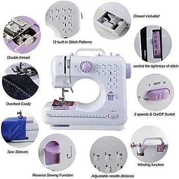 Multi-Functional Mini Household sewing machine