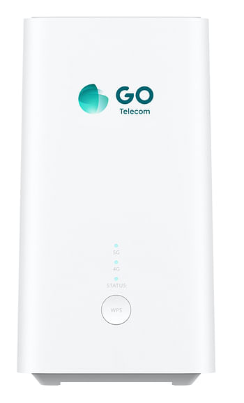 GO Telecom 5G  Huawei CPE H155-381 (Wireless Hotspot) working on STC Network With 6 Months Subscription- White + 3 months of Starz Play (entertainment package) for Free