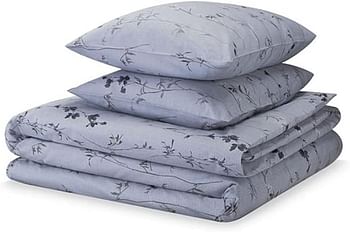 Calvin Klein Home Dusk Wild Flower Duvet Cover Set-King-Night Sky