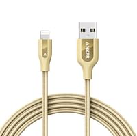 Anker Powerline+ Usb Cable With Lightning Connector Offline Packaging V3 2M Golden
