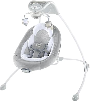 INGENUITY 15 Dream Comfort InLighten Cradling Swing - Style Braden