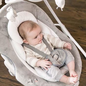 INGENUITY 15 Dream Comfort InLighten Cradling Swing - Style Braden