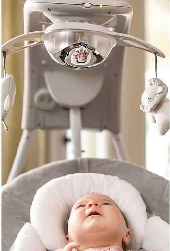 INGENUITY 15 Dream Comfort InLighten Cradling Swing - Style Braden