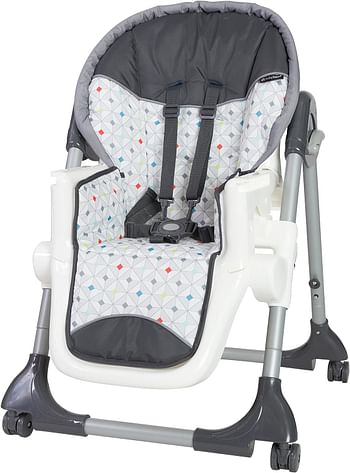 Babytrend Deluxe 2-in-1 High Chair Diamond Geo