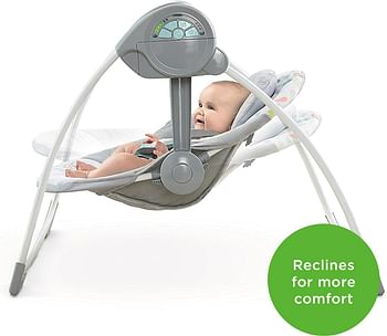 Ingenuity Comfort 2 Go Portable Swing - Style Fanciful Forest