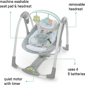 Ingenuity-23-Swing 'N Go Portable Swing™ - Hugs & Hoots™