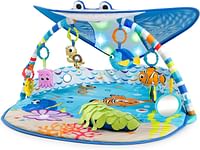 خيمة لعب ديزني بيبي اصدار 11 مع رسومات المحيط وشكل مستر راي واضواء وموسيقى, أزرق