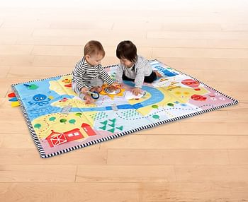 Baby Einstein Sea & City Sensory Playscape™ Plush Activity Mat, Pack Of 1