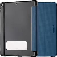 OtterBox React Folio Case for iPad 10.2-Inch (8th Gen 2020 / 9th Gen 2021), Shockproof, Drop proof, Ultra-Slim Protective Folio Case, Tested to Military Standard, Blue