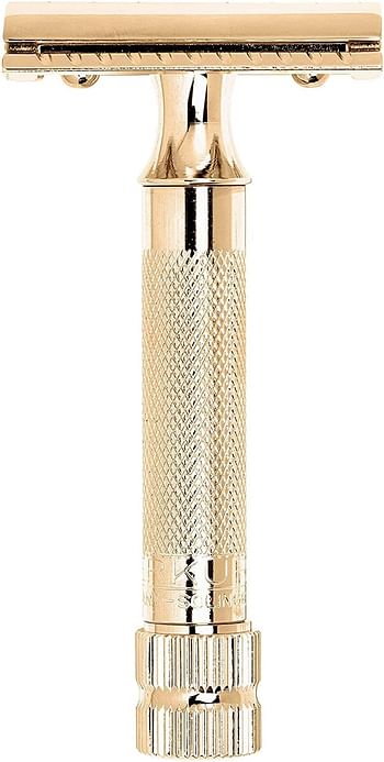 Merkur 34G Gold Plated Safety Razor - No Blades Included