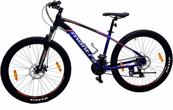 Montra Bikes Backbeat Mountain Bicycle | MTB Cycle for Adults with Disk Brake | 21 Speed Shimano Gears | Suspension Fork