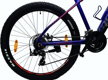 Montra Bikes Backbeat Mountain Bicycle | MTB Cycle for Adults with Disk Brake | 21 Speed Shimano Gears | Suspension Fork