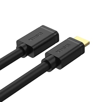 Unitek 4K 60Hz High Speed HDMI Extension Cable, Black, 3M,Y-C166K