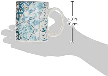 Istekana-Tea Mug Set 6Pc- Made Of Porcelain With Assorted Color Decorated Design- 2847MUG
