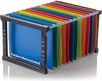 Officemate Plastic Hanging File Folder Frame - 18 Inch - Letter And Legal Size. 1 Set - 91961