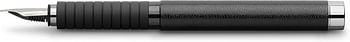 Faber-Castell Essentio Leather fountain pen-F-black