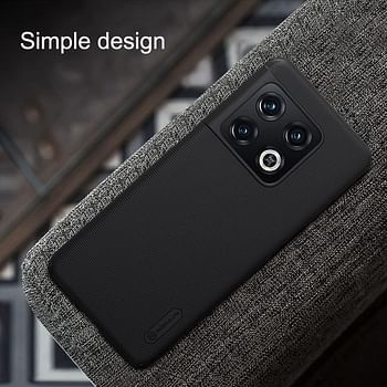 Nillkin Super Frosted Shield Series Cover Case Designed For OnePlus 10 Pro - Black