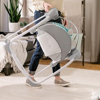 Ity by Ingenuity Swingity Swing Easy - Fold Portable Baby Swing – Goji