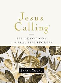 Jesus Calling, 365 Devotions with Real-Life Stories, Hardcover, with Full Scriptures Hardcover – Big Book, 9 July 2020