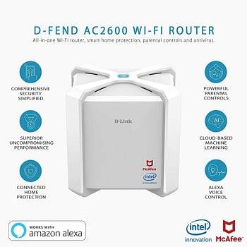 D-link DIR 2680 D-Fend AC2600 Wi-Fi Router