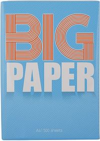 Big Paper A4 Size Printing Photocopy Paper 80Gsm Pack Of 5 Reams - 5X500Sheets