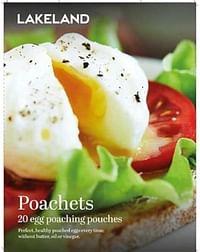 Lakeland Poachets Disposable Egg Poaching Pouches 20-Pieces