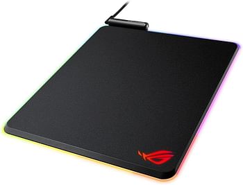 ASUS ROG Balteus RGB Gaming Mouse Pad - USB Port | Aura Sync RGB Lighting | Hard Micro-Textured Gaming-Optimized Surface & Nonslip Rubber Base