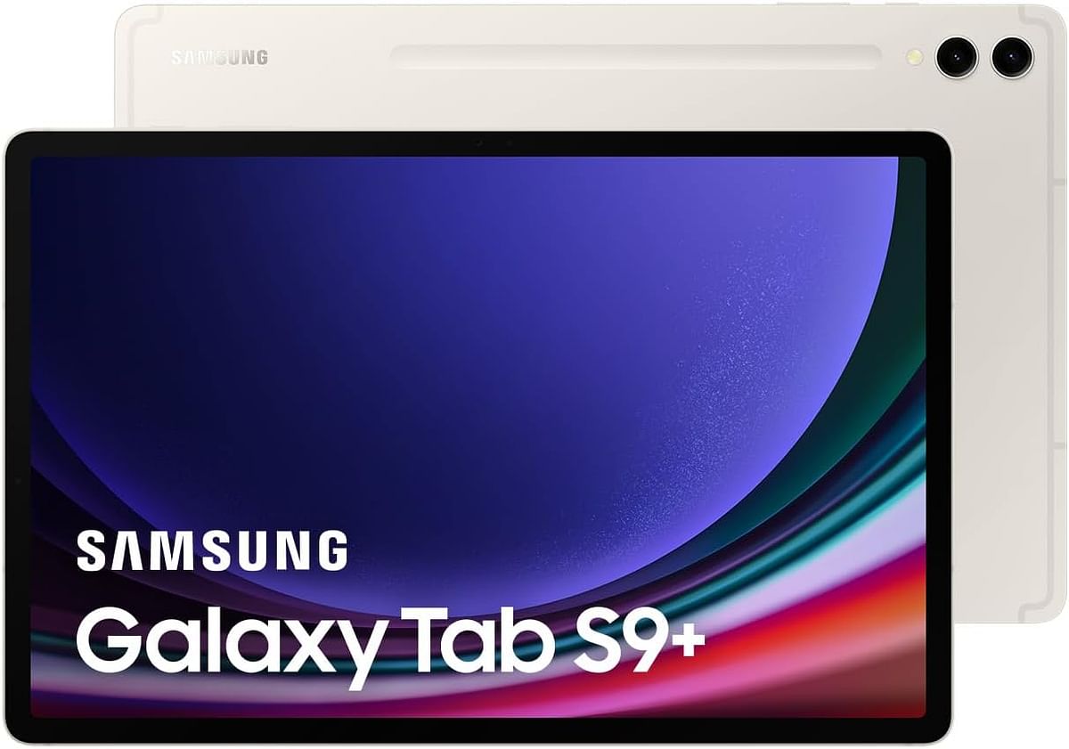 Samsung Galaxy Tab S9+ WiFi Android Tablet, 12GB RAM, 256GB Storage MicroSD Slot, S Pen Included, Beige