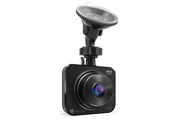 Navitel R200NV Dash Cam 1080P Full HD DVR Car Camera 2 Inch Screen 140° Wide Angle, G-Sensor, Night Vision, Parking Mode, Loop Recording, Motion Detection, Includes 12 Months Free Navigation App