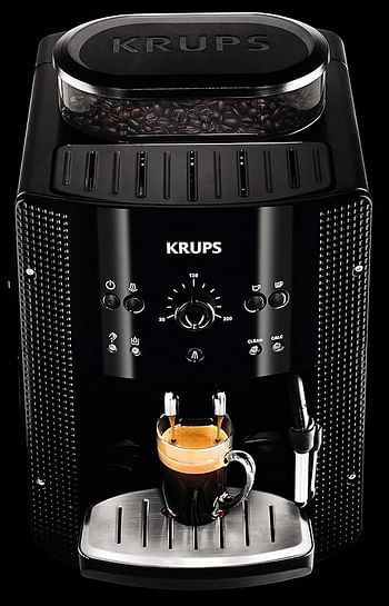 Krups Automatic Coffee Machine 1.8 L 15 bar, Cappuccino Plus Nozzle, Black