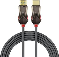 Promate HDMI 2.0 Cable, 4K@60Hz HDMI to HDMI Unidirectional Cable with 3D Video Support, 18Gbps Bandwidth, Ethernet, 15M Fiber Optic Cable and Gold-Plated Connectors for Laptops, Monitors, ProLink4K60-15M