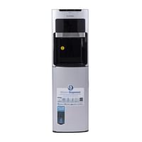 Platinum Bottom Loading Water Dispenser with Child Lock Silver and Black WD 8610 S