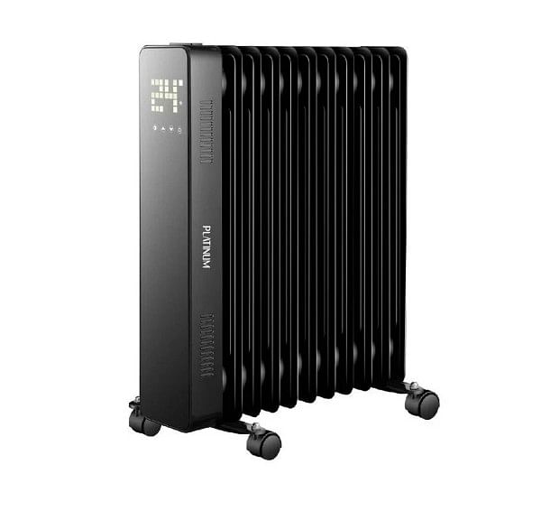 Platinum Oil Heater, 11 Fins, Big Digital LED Screen, Black - OH 1113