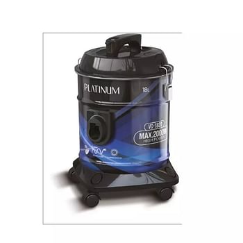 Platinum Drum Vacuum Cleaner 18L with Dust Indicator, 2000W, Constant speed - VC-1820