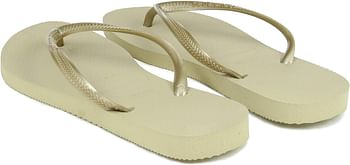 Havaianas Female's Slim Flip flops, Sand Grey/Light Golden 31/32 EU