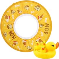 Star Babies Pack of 2 (Kids Shower Cap, Rubber Duck) - Yellow