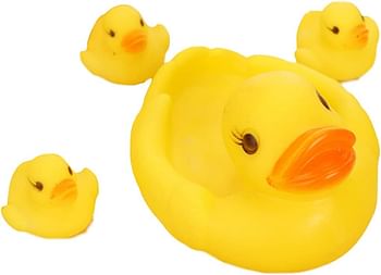 Star Babies Pack of 2 (Kids Shower Cap, Rubber Duck) - Yellow