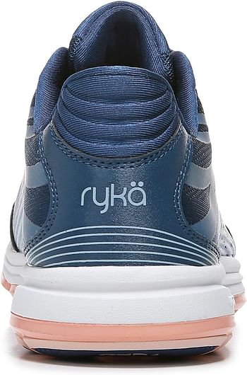 Ryka Women's Devotion Plus 3 Walking Shoe/41 EU/Navy