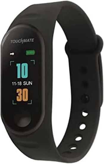 TOUCHMATE Waterproof Fitness Band with 2 Free Belts, Bluetooth