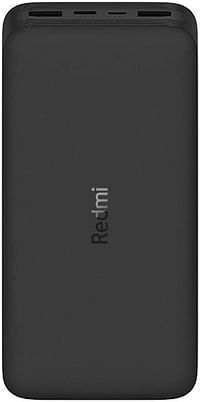 Xiaomi Redmi 18W Fast Charge Power Bank 20000mAh, Black