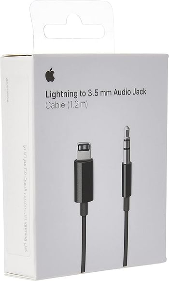Apple Lightning to 3.5mm Audio Jack (1.2m), Wired