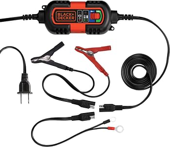 BLACK+DECKER BM3B 6V and 12V Automatic Battery Charger/Maintainer