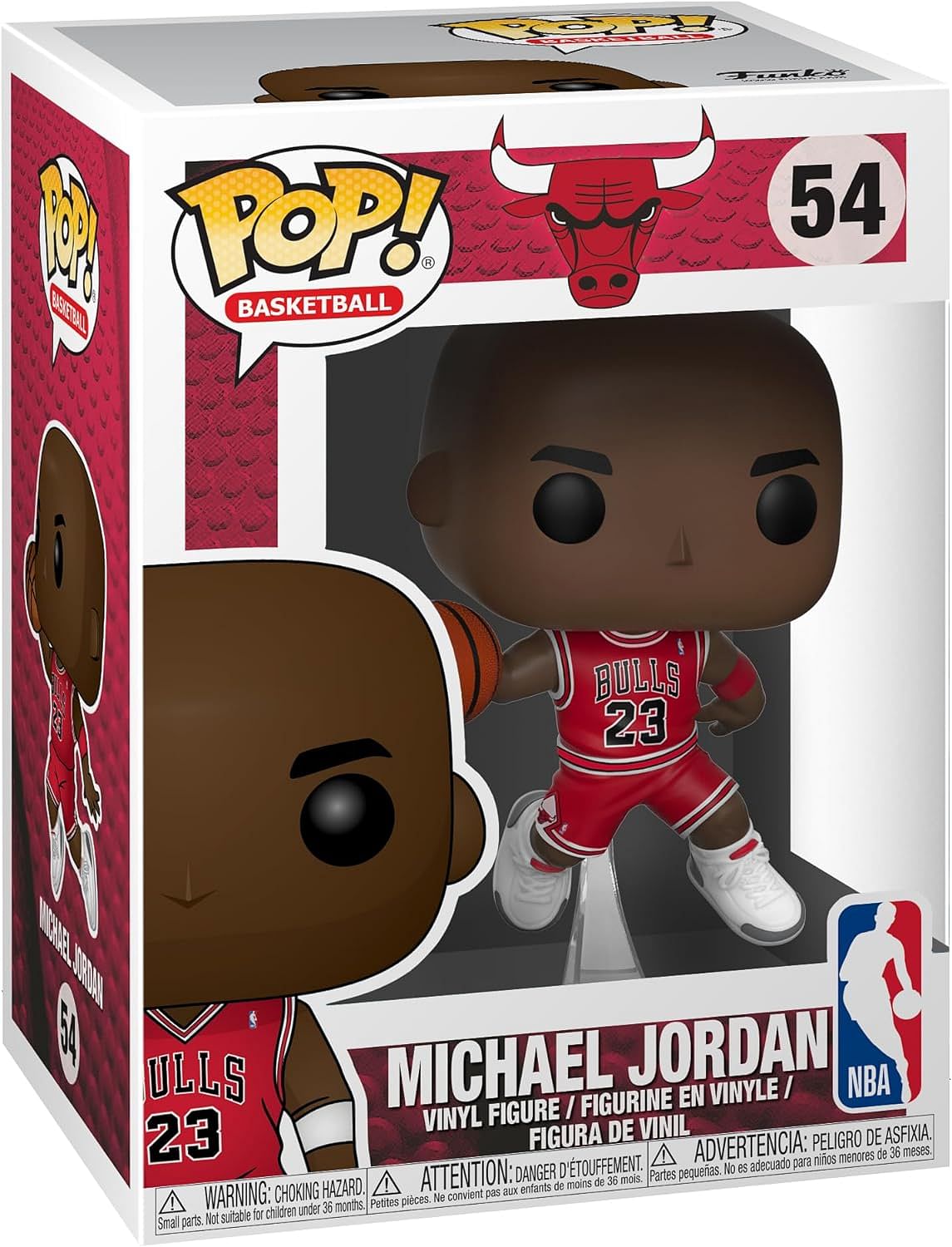 Funko 36890 pop NBA Bulls Michael Jordan, red